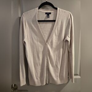 GAP Light Beige Cardigan Sweater